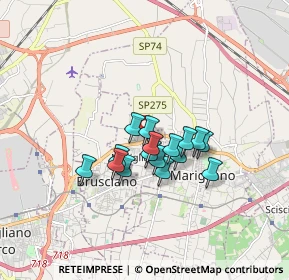 Mappa Via XI Settembre, 80030 Mariglianella NA, Italia (1.26438)