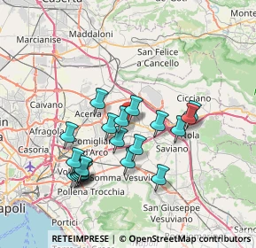 Mappa Via XI Settembre, 80030 Mariglianella NA, Italia (7.2255)