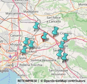 Mappa Via XI Settembre, 80030 Mariglianella NA, Italia (6.90667)