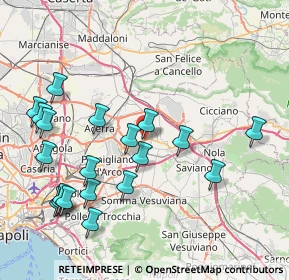 Mappa Via XI Settembre, 80030 Mariglianella NA, Italia (9.745)