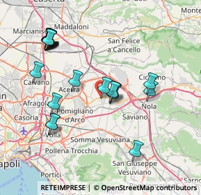 Mappa Via XI Settembre, 80030 Mariglianella NA, Italia (8.753)