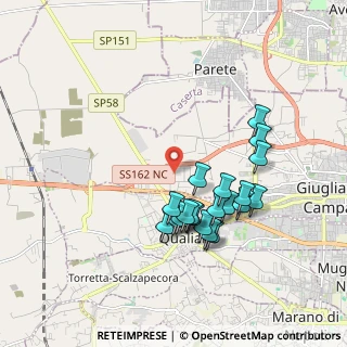 Mappa CC Auchan, 80019 Giugliano in Campania NA, Italia (1.861)