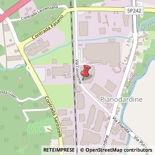 Mappa Via Pianodardine, 83100 Avellino AV, Italia, 83100 Avellino, Avellino (Campania)