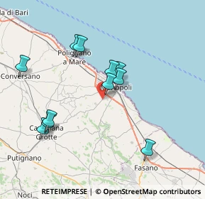 Mappa SP 237, 70043 Monopoli BA, Italia (7.76545)