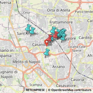Mappa Via G. Siani, 80028 Casandrino NA, Italia (1.32615)