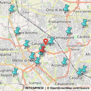 Mappa Via G. Siani, 80028 Casandrino NA, Italia (2.84)