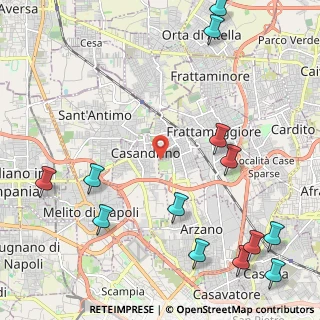 Mappa Via G. Siani, 80028 Casandrino NA, Italia (3.25462)