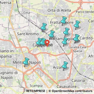Mappa Via G. Siani, 80028 Casandrino NA, Italia (2.03667)