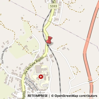 Mappa Via S.s., 93, 85028 Rionero in Vulture, Potenza (Basilicata)
