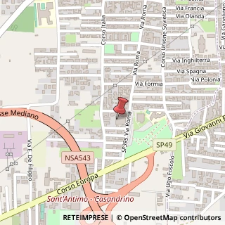 Mappa Via Roma, 157, 80029 Sant'Antimo, Napoli (Campania)