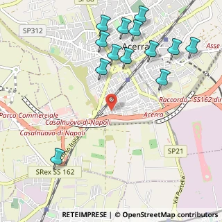 Mappa Via Taranto, 80011 Acerra NA, Italia (1.36308)