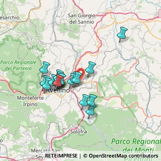Mappa Via Ofantina, 83030 Manocalzati AV, Italia (6.35526)