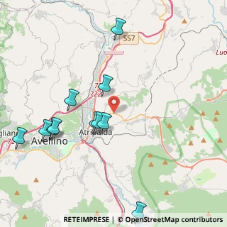 Mappa Via Ofantina, 83030 Manocalzati AV, Italia (4.81545)