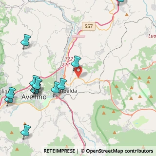 Mappa Via Ofantina, 83030 Manocalzati AV, Italia (6.19462)
