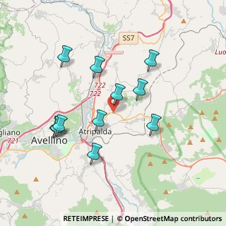 Mappa Via Ofantina, 83030 Manocalzati AV, Italia (3.81091)