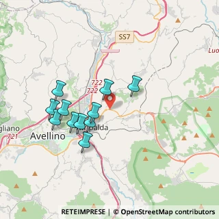 Mappa Via Ofantina, 83030 Manocalzati AV, Italia (3.52727)