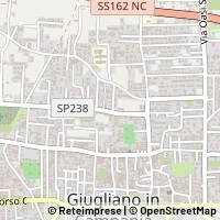 Map Giugliano in Campania