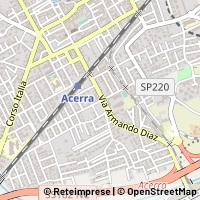 地図 Acerra