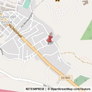 Mappa Via de Sanctis, 39, 83027 Mugnano del Cardinale, Avellino (Campania)