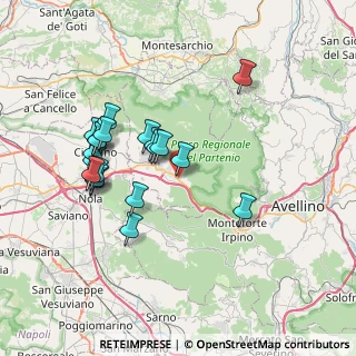 Mappa Via de Sanctis, 83027 Mugnano del Cardinale AV, Italia (7.44)