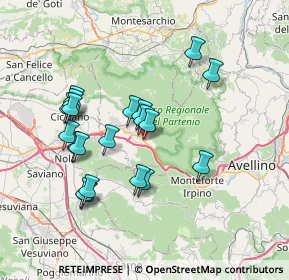 Mappa Via Pasquale Stanislao Mancini, 83027 Mugnano del Cardinale AV, Italia (7.3005)