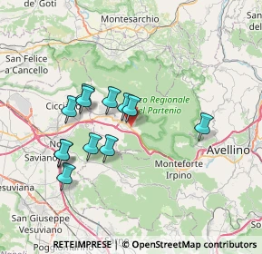 Mappa Via de Sanctis, 83027 Mugnano del Cardinale AV, Italia (6.87667)