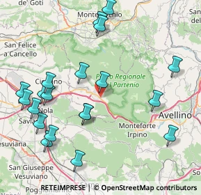 Mappa Via Pasquale Mancini, 83027 Mugnano del Cardinale AV, Italia (10.128)
