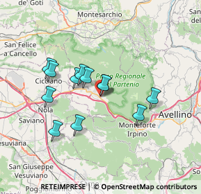 Mappa Via Pasquale Mancini, 83027 Mugnano del Cardinale AV, Italia (6.26833)