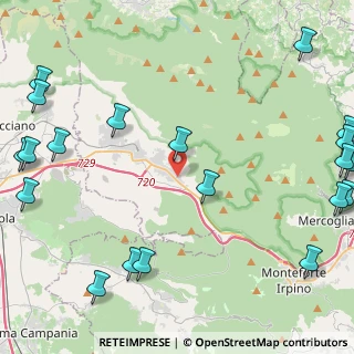 Mappa Via de Sanctis, 83027 Mugnano del Cardinale AV, Italia (7.172)