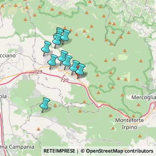 Mappa Via Pasquale Mancini, 83027 Mugnano del Cardinale AV, Italia (3.43727)
