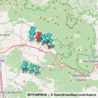 Mappa Via Pasquale Mancini, 83027 Mugnano del Cardinale AV, Italia (3.45643)