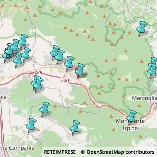 Mappa Via Pasquale Mancini, 83027 Mugnano del Cardinale AV, Italia (6.56)