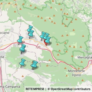 Mappa Via de Sanctis, 83027 Mugnano del Cardinale AV, Italia (3.98909)