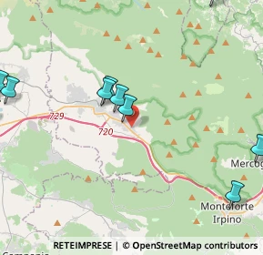 Mappa Via de Sanctis, 83027 Mugnano del Cardinale AV, Italia (6.56308)