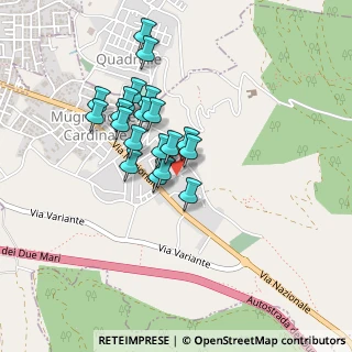 Mappa Via de Sanctis, 83027 Mugnano del Cardinale AV, Italia (0.38)