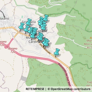 Mappa Via de Sanctis, 83027 Mugnano del Cardinale AV, Italia (0.7645)
