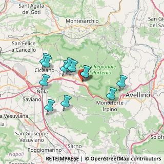Mappa Via Vittorio Emanuele, 83027 Mugnano del Cardinale AV, Italia (6.21917)