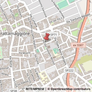 Mappa Via Don Minzoni, 50, 80027 Frattamaggiore, Napoli (Campania)