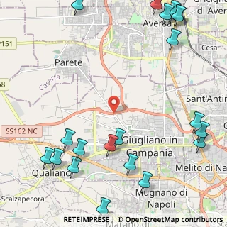 Mappa Via Arco Sant'Antonio, 80014 Giugliano in Campania NA, Italia (3.4405)