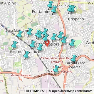 Mappa Via Trento, 80027 Frattamaggiore NA, Italia (1.0905)
