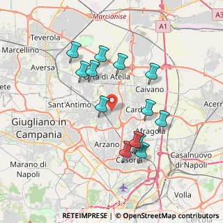 Mappa Via Trento, 80027 Frattamaggiore NA, Italia (3.68923)