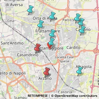 Mappa Via Trento, 80027 Frattamaggiore NA, Italia (2.39692)