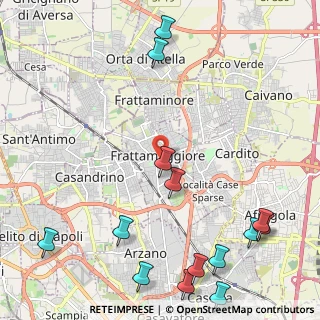 Mappa Via Trento, 80027 Frattamaggiore NA, Italia (3.28286)