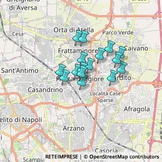 Mappa Via Trento, 80027 Frattamaggiore NA, Italia (1.28)