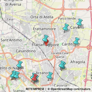 Mappa Via Trento, 80027 Frattamaggiore NA, Italia (3.45071)