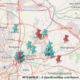 Mappa Via F. Tagliamonte, 80011 Acerra NA, Italia (4.86235)