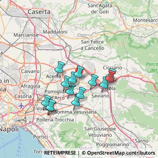 Mappa Via Rapillo, 80034 Marigliano NA, Italia (6.39214)