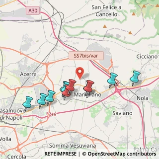 Mappa Via Rapillo, 80034 Marigliano NA, Italia (3.90091)