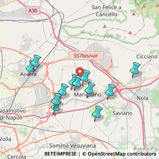 Mappa Via Rapillo, 80034 Marigliano NA, Italia (3.8225)