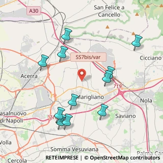 Mappa Via Rapillo, 80034 Marigliano NA, Italia (4.62364)